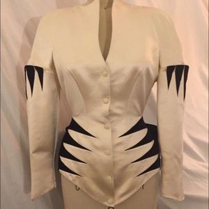 WANTED ISO ,  this Thierry Mugler blazer jacket